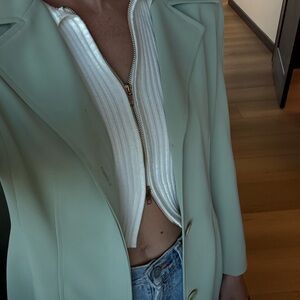 Women's Sage Green Blazer